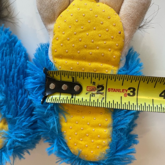 Toddler slippers, Monster feet, slip-ons, Halloween costume, stinky hairy feet - Picture 6 of 7